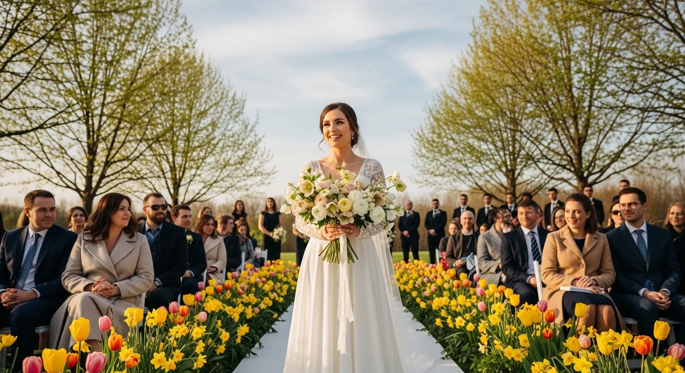 18 Fresh March Spring Wedding Ideas Perfect for Early-Season Blooms (2)