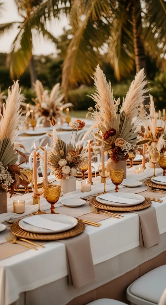 18. Boho Desert Tablescapes