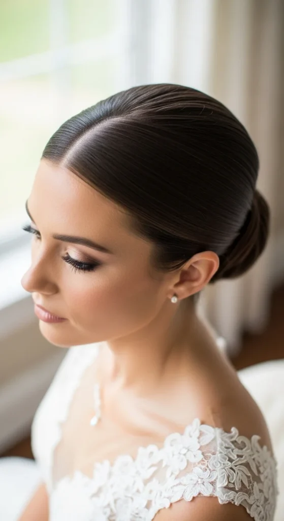 18. Low Knot With Middle Part