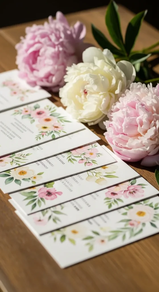 19. Garden-Inspired Invitation Suite