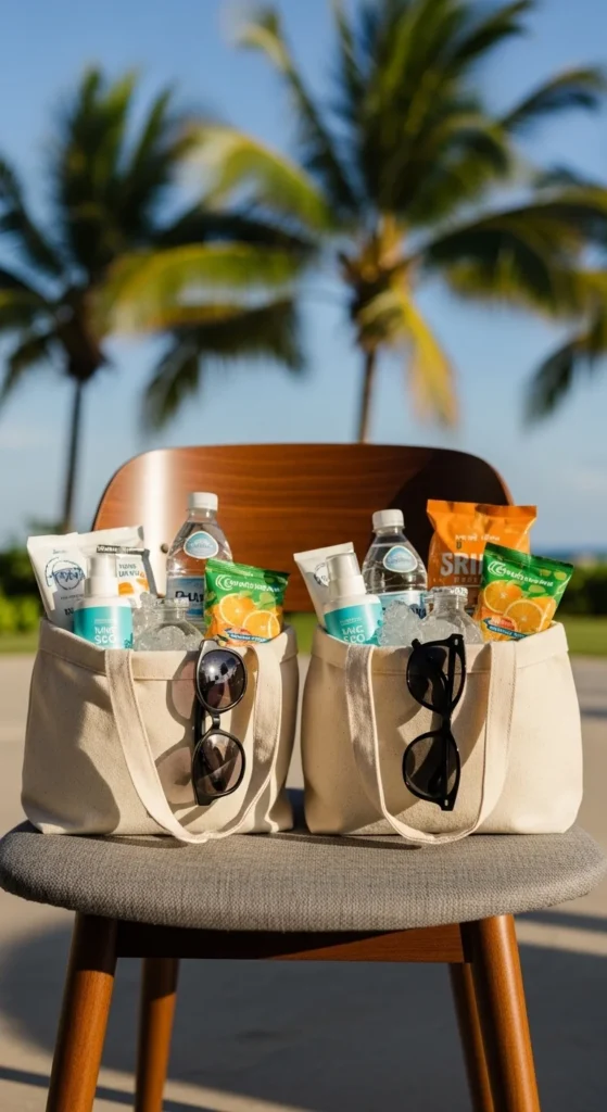 19. Welcome Bags with Local Flair