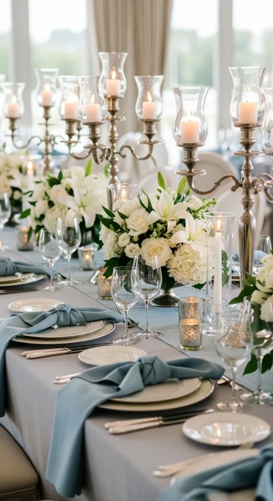 2. Create a Soft Blue and Ivory Color Palette