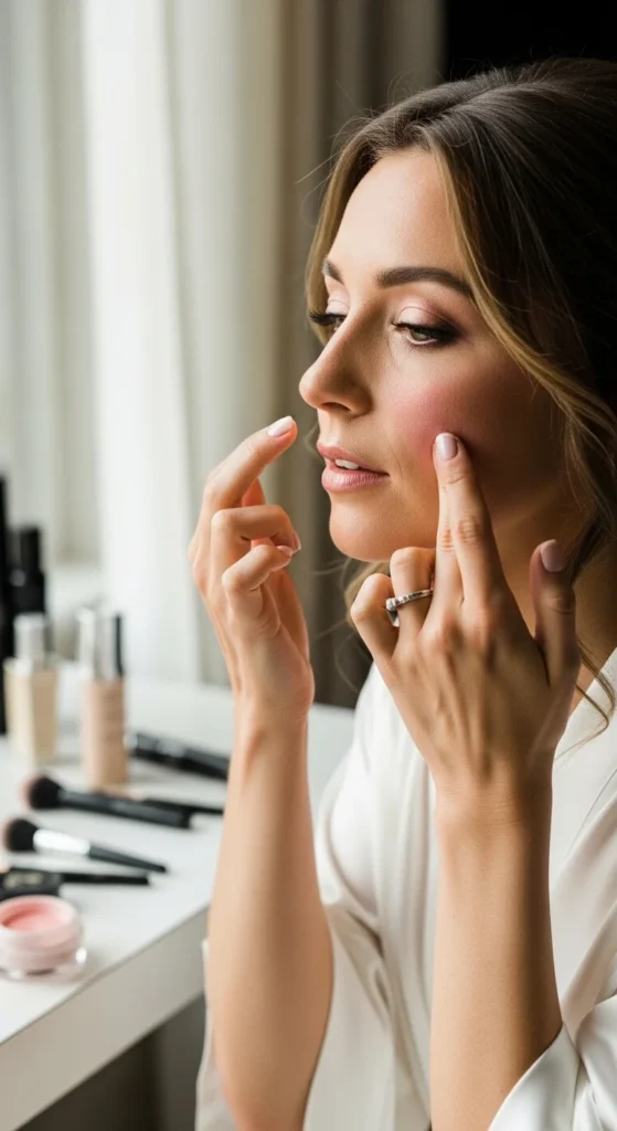 2. Soft Pink Cream Blush Glow