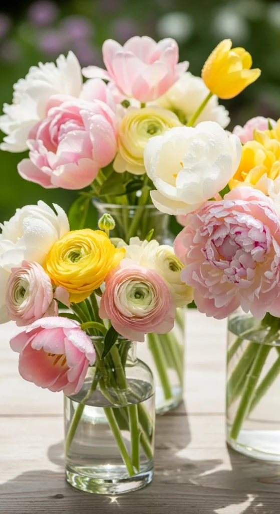 2. Use In-Season Spring Flowers