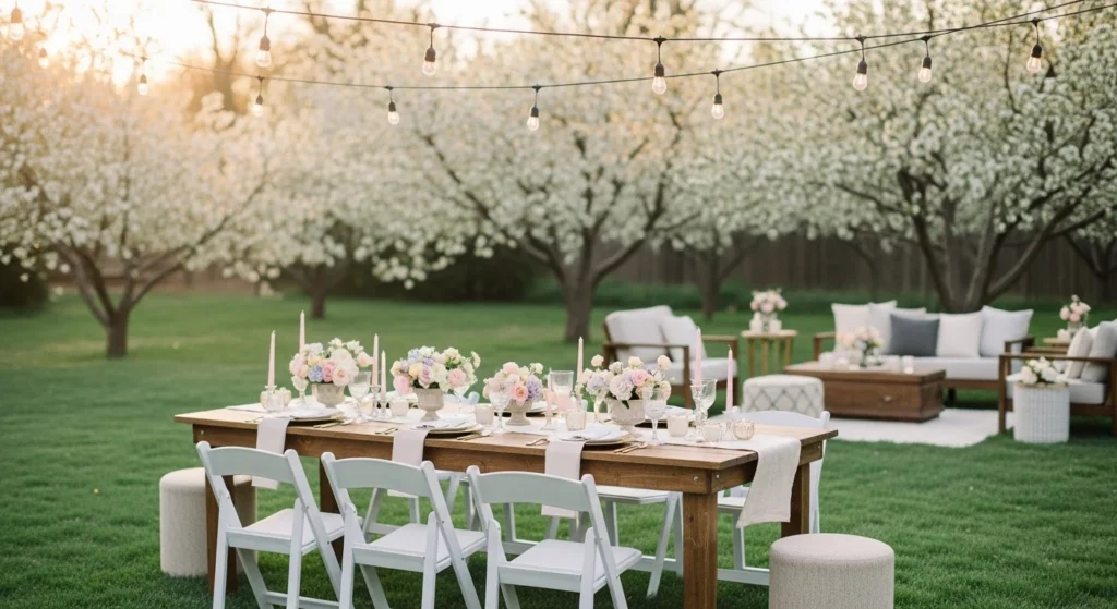 20 Cozy Spring Backyard Wedding Ideas That Feel Intimate and Elegant (2)