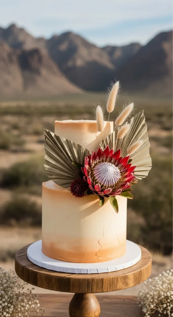 20. Retro Cake Design