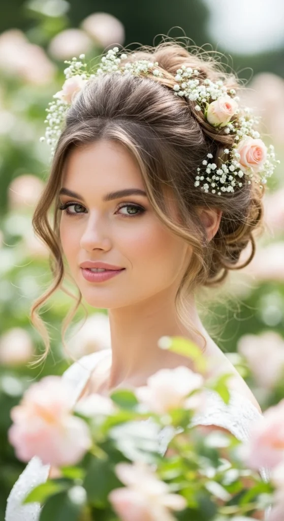 22 Romantic Spring Wedding Hairstyles That Last All Day (1)