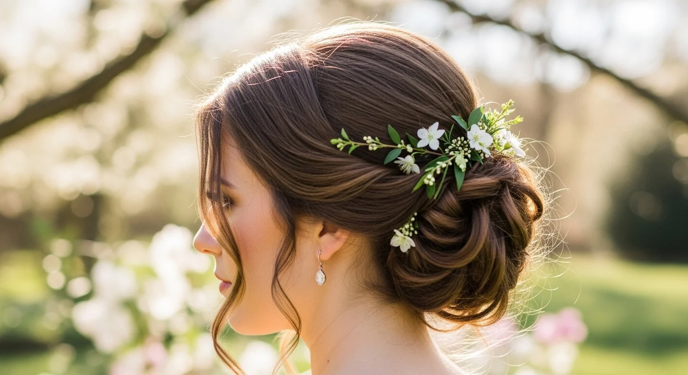 22 Romantic Spring Wedding Hairstyles That Last All Day (2)