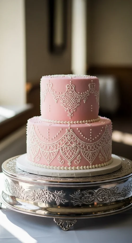 5. Vintage Piped Lambeth Cake