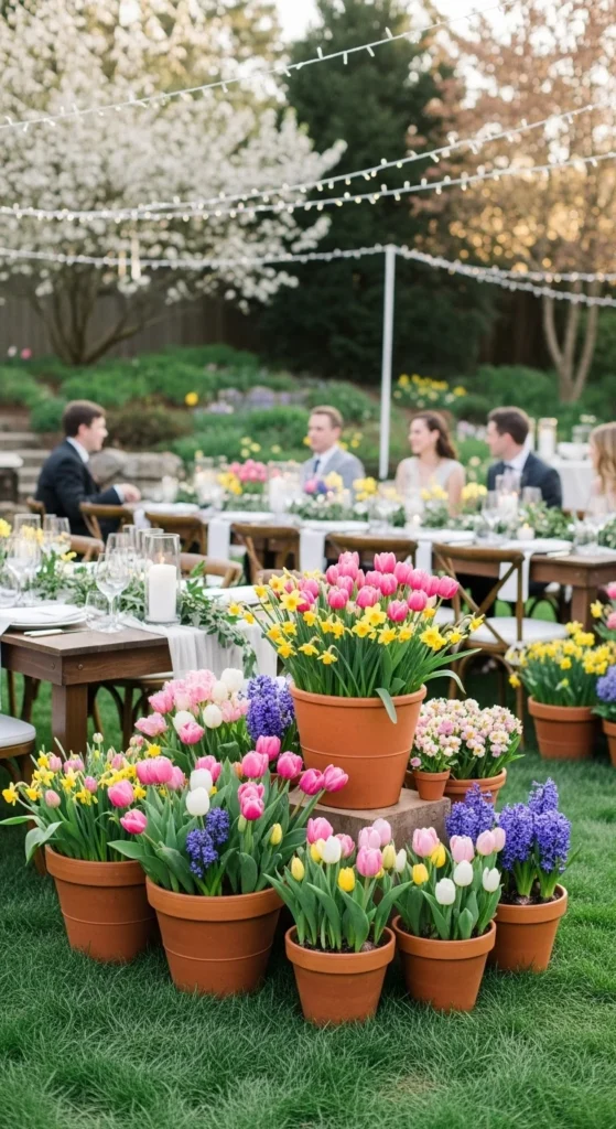 8. Use Potted Plants as Décor