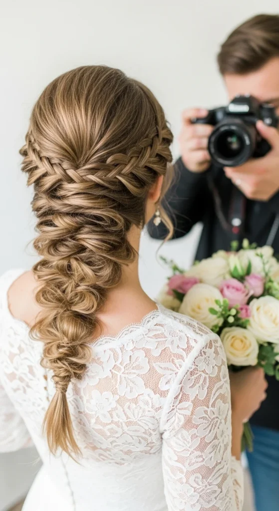 9. Loose Fishtail Braid