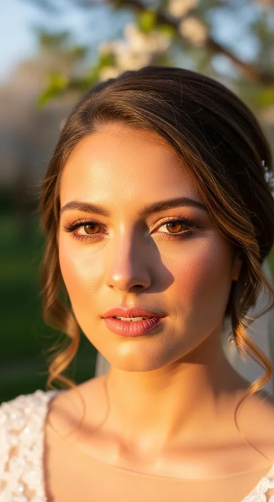 9. Peach Tones For Warm Skin